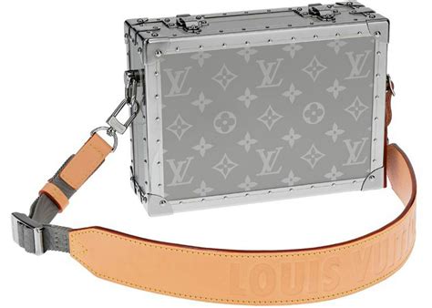 louis vuitton logo silver|louis vuitton silver clutch.